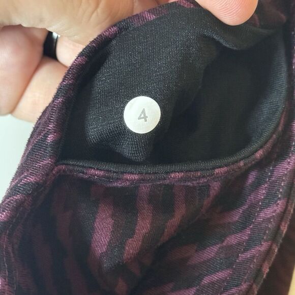 Lululemon Align Womens Size 6 Purple Stretch Tight‎ Leggings - Picture 3 of 5
